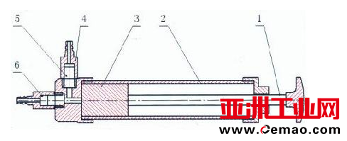 FW-2瓦斯采样器结构图