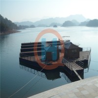 水上游乐设施水上房屋平台水上舞台水库农庄水上休闲平台