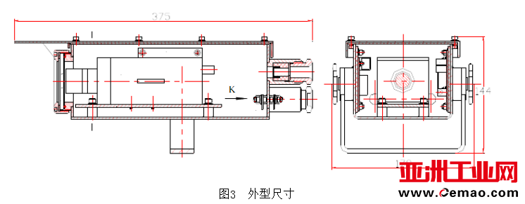 KBA12摄像仪外形尺寸图