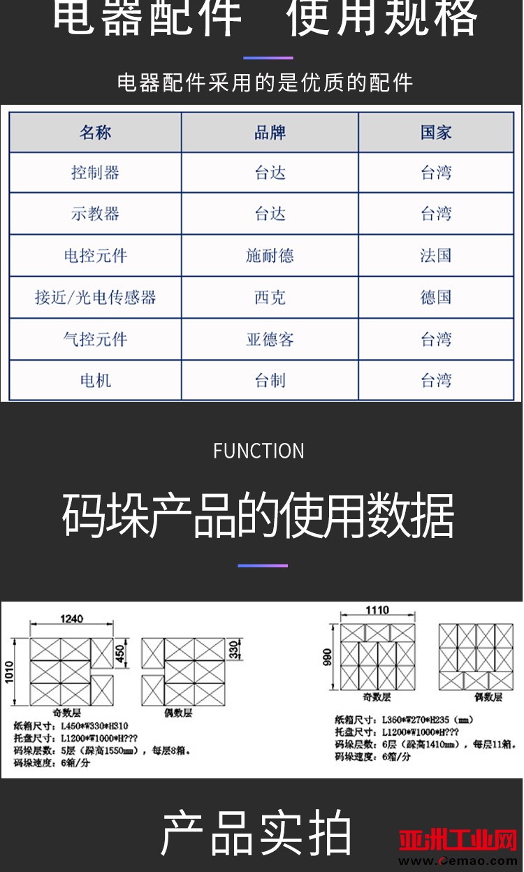 单立柱码垛机