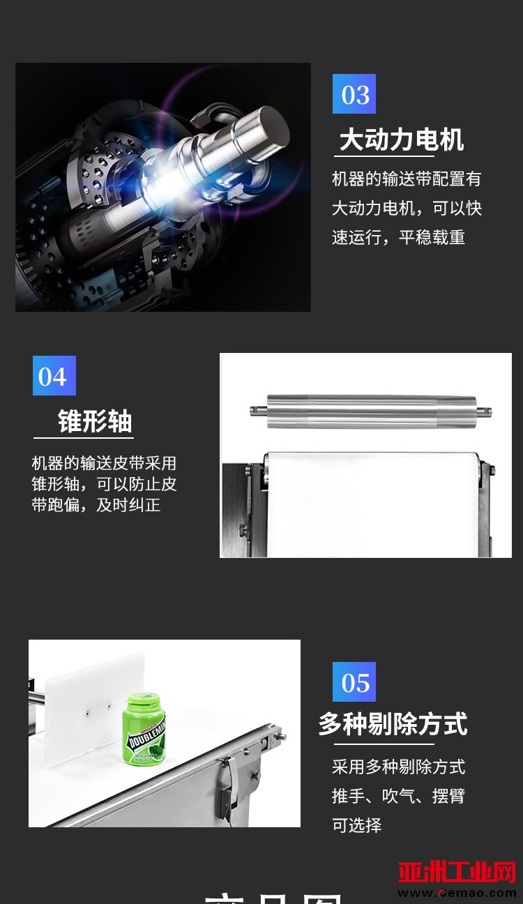 在线称重剔除机