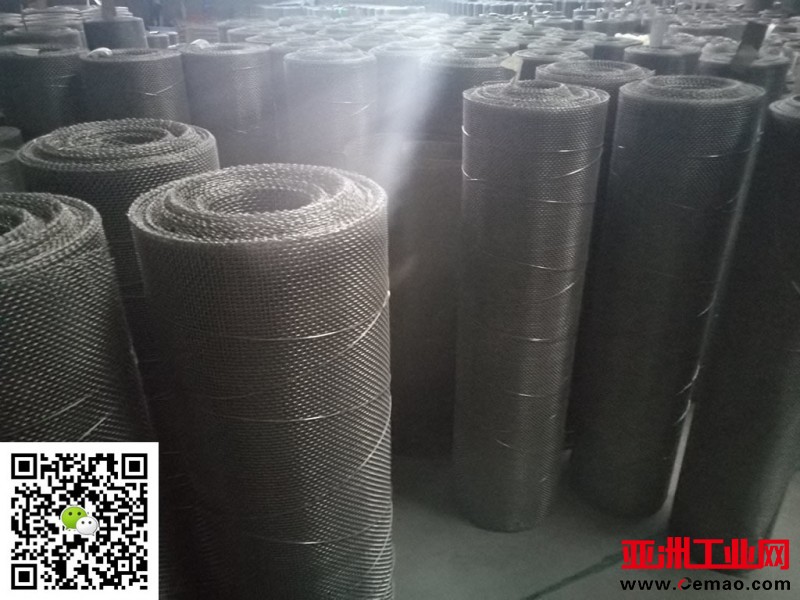 锁边不锈钢网，锁边不锈钢筛网，锁边不锈钢编织方眼网，锁边不锈钢过滤网 (3)