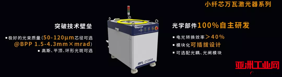 锐科激光秋季再亮剑 20+新款激光器构建激光加工新格局