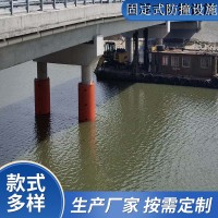 自浮式钢覆复合材料桥梁防撞设施