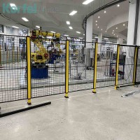 生产车间安全防护围栏机械设备安全防护围栏定制机械手防护围栏