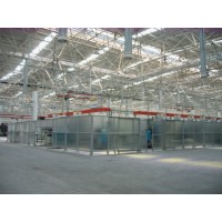 亚克力屏风工业车间隔断铝型材防护围栏