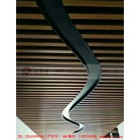 铝方通吊顶,铝圆管,长沙铝方通定制,方通卡龙龙骨定制