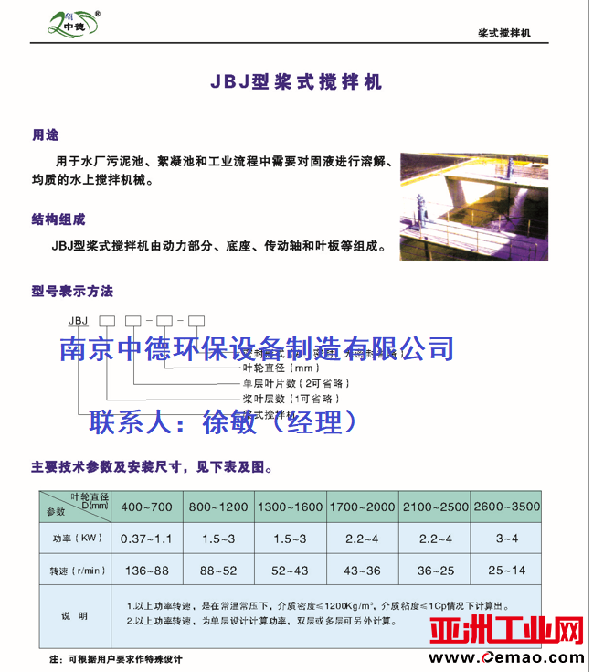 桨式搅拌机01