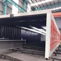 移动整体喷漆房 遥控自如使用方便