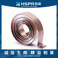工业工具涡卷弹簧接触型平面涡卷弹簧汽车安全带总成卷簧定制