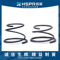 弹簧厂家定制减震器塔型弹簧钻机螺旋母塔形弹簧镀镍塔簧