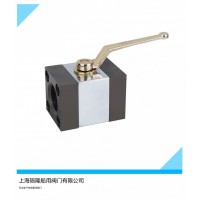 船用SAE螺旋式液压管路方法兰高压球阀