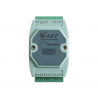 128个DS18B20数字温度传感器采集模块