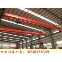 江苏扬州单梁桥式起重机厂家三吨五吨厂房行吊价格