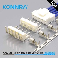 VH3.96mm接插件KR3961单排2-16P带锁扣连接器
