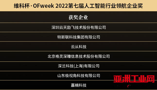“OFweek 2022（第七届）人工智能产业大会”暨“维科杯·人工智能行业年度评选颁奖典礼”成功举办