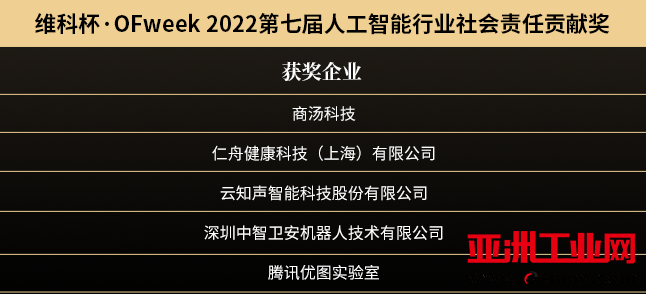 “OFweek 2022（第七届）人工智能产业大会”暨“维科杯·人工智能行业年度评选颁奖典礼”成功举办