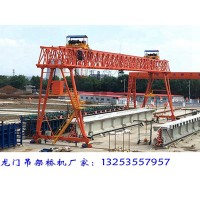 广东肇庆龙门吊租赁厂家预制梁厂80吨40米跨门机