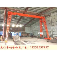 甘肃白银龙门吊租赁厂家5吨26米跨门机报价实惠