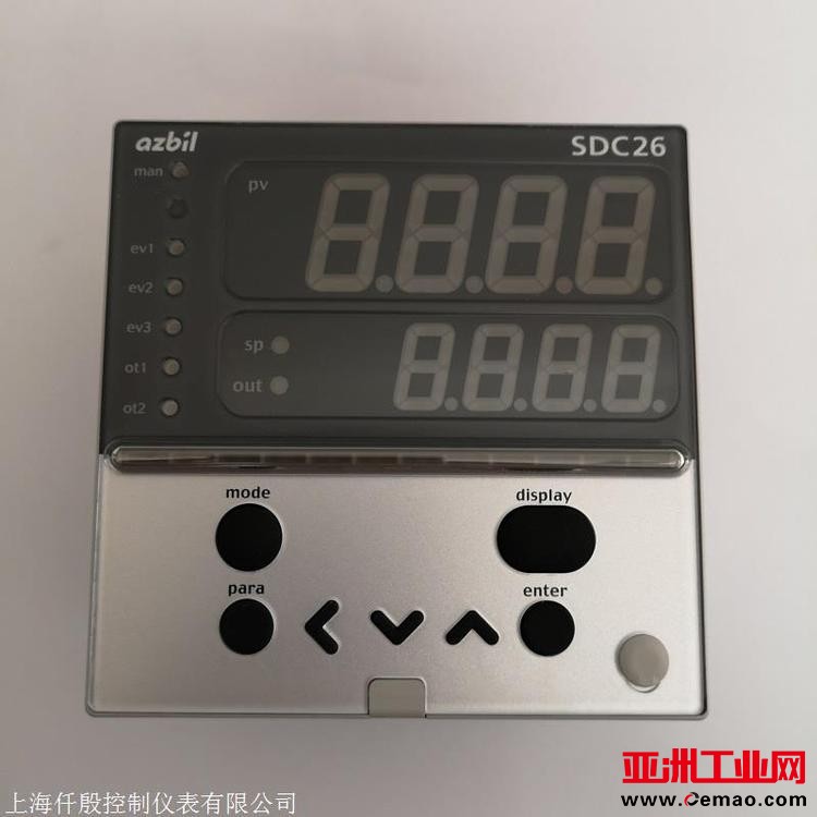 AZBIL温控器C26TC0UA1200M017山武温控仪表_温湿度控制器_温湿度仪表_