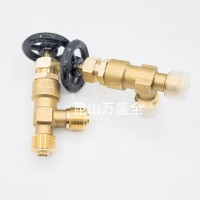 昆山万盛全GB/T596-1983船用外螺纹青铜截止止回阀