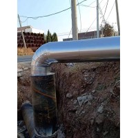 山西锅炉房蒸汽管道铁皮保温施工队用优质工程回报客户