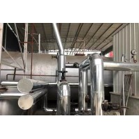 诚瑞白铁皮蒸汽管道保温施工队余热锅炉保温工程