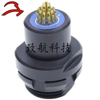 致航推拉自锁连接器EEG航空接插件插头插座