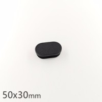 不锈钢管塞50x30椭圆管塞,塑料堵头,钢脚护垫堵头
