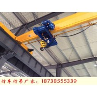 山西忻州单梁桥式起重机厂家2吨电动悬挂行吊