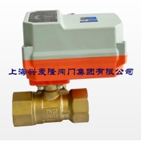 兴麦隆 电动调节球阀外形连接尺寸