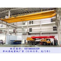 山东东营行车行吊销售厂家20吨双梁起重机价格表