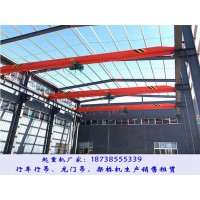 河南鹤壁行车行吊销售厂家6台5t-22.5m天车发往山东