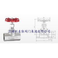 兴麦隆 不锈钢截止阀螺纹连接