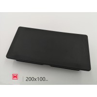 自动设备方钢管塑料堵头200*100矩形管塞钢管内塞盖帽脚塞
