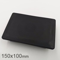 方钢管塑料堵头150*100矩形管塞钢管内塞盖帽脚塞