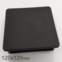 直供120*120方形管塞方形管塞方孔塑料堵头塑胶管塞盖帽