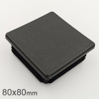 动化配件管塑料堵头80*80方形管塞钢管内塞盖堵