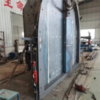 矿用半自动无压风门 巷道密闭门 关闭平稳 双向隔风