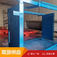 百叶调节无风门 矿用插板式调节无压风门 工作方式