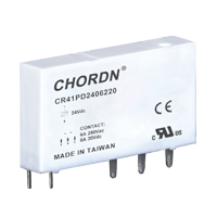 意大利桥顿CHORDN  CR41系列超薄中间继电器