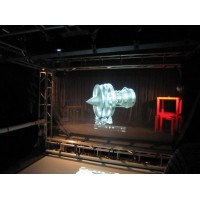 全息幻影成像膜 45度折射成像舞台3D表演全息膜 工厂直供