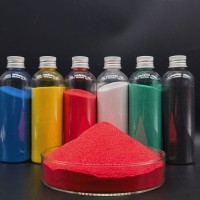 聚脲美缝剂专用轻质彩砂 耐磨性强光泽度高新型树脂用艺术涂料
