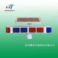太阳能短排警示灯 四面太阳能爆闪灯生产厂家