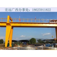 双梁吊钩门式起重机使用条件及要求