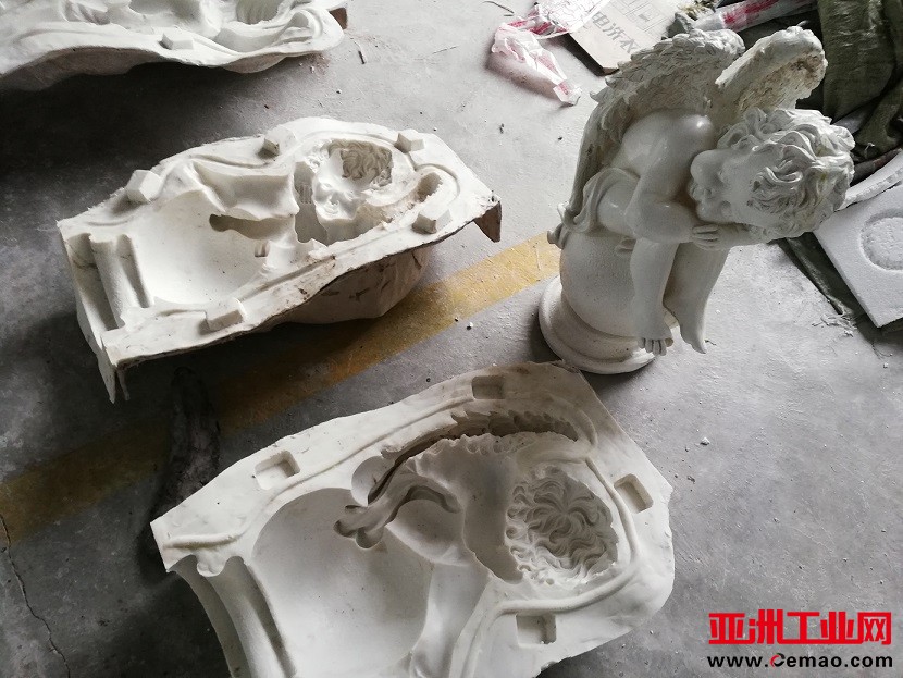 石膏工艺品翻模硅胶12