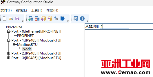 Modbus转Profinet8