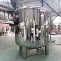 南通鸿谦卧式承压水箱供水储罐卫生加厚立式水箱镜面抛光追求品质
