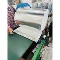 青岛大量供应硅酸铝防火包裹防排烟柔性耐火卷材