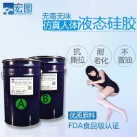 仿真人体硅胶高还原0度液体硅胶原料